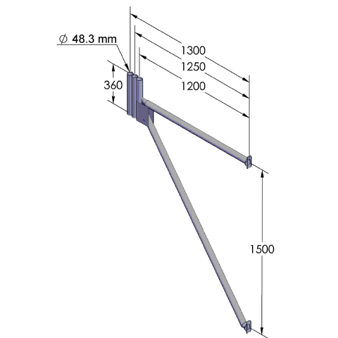 Cuplock - Cantliver Frame